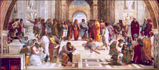 The School of Athens, Raphael.